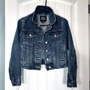 Urban Outfitters Cropped Denim Jacket